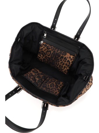 Dolce & Gabbana Quilted Nylon Sicily Shopper