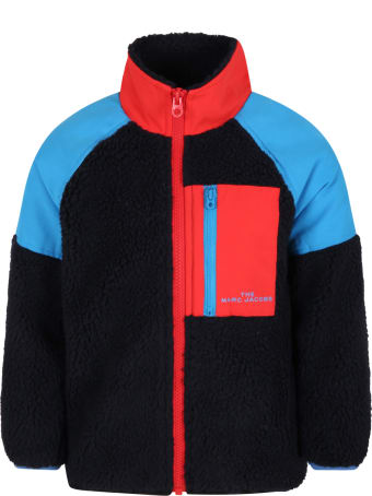 Little Marc Jacobs Multicolor Jacket For Kids With Logo