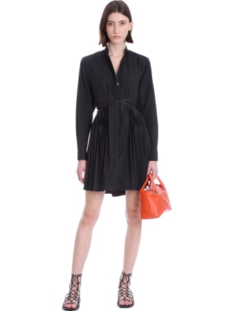 Giovanni Bedin Dress In Black Cotton