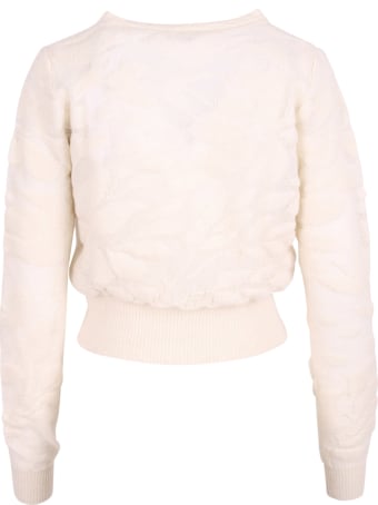 High Nylon V-neck Sweater