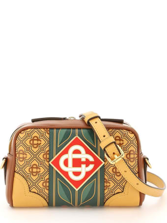 Casablanca Diamond Monogram Crossbody Bag