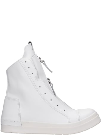 Cinzia Araia Sneakers In White Leather