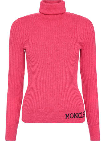 Moncler Ribbed Knit Turtleneck Pullover