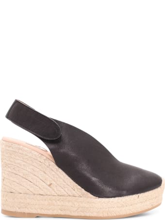 Ras 'butter' Leather Wedges