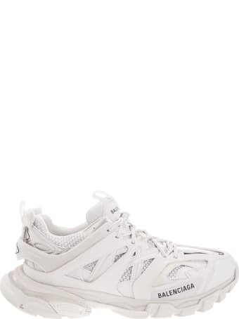 Balenciaga Man White Track Sneakers