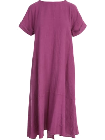 Rosso Puro Linen S/s Dress