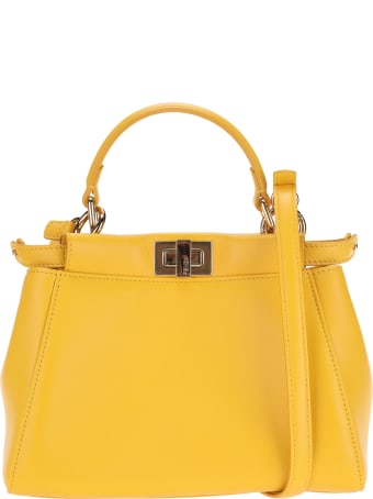 Fendi Mini Peekaboo Tote Bag