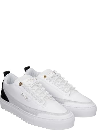 Mason Garments Firenze Sneakers In White Leather