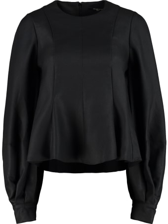 Mother Of Pearl Kaitlyn Peplum Blouse