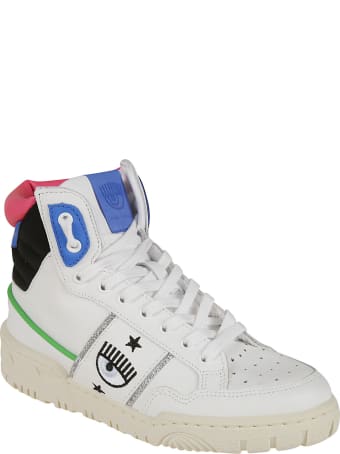Chiara Ferragni Flirting Eye Logo High Sneakers