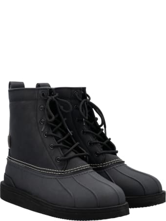 SUICOKE Alal Lace-up Ankle Boots