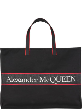 Alexander McQueen Est West Selvedge Tote Bag