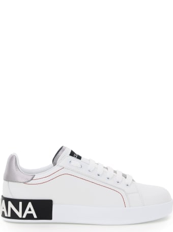Dolce & Gabbana Portofino Leather Sneakers