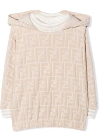 Fendi Newborn Sweatshirt With Ff Logo
