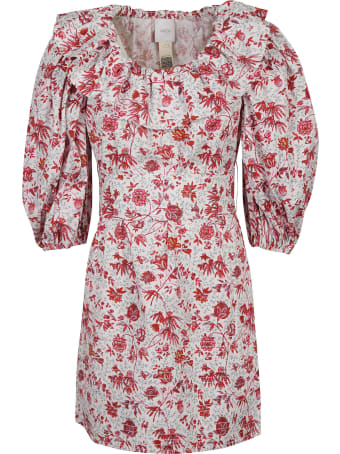 Patou Volume Sleeves Mini Dress