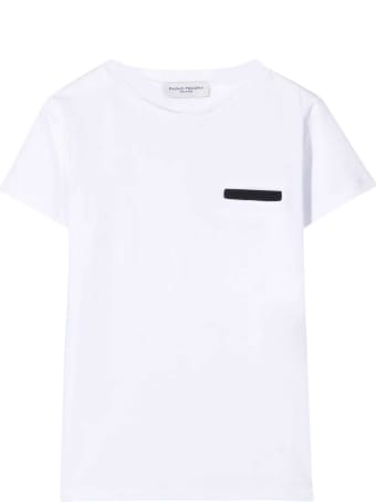Paolo Pecora Teen T-shirt With Striped Detail