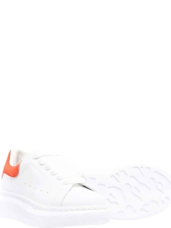 Alexander McQueen White Child Sneakers