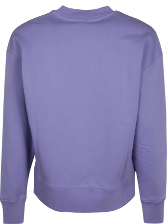 MSGM Chest Logo Print Sweatshirt