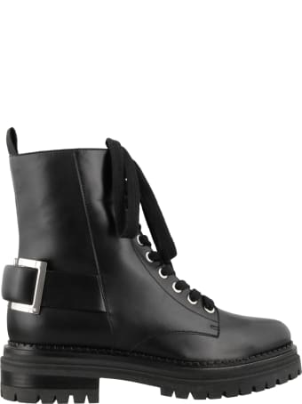 Sergio Rossi Biker Booties