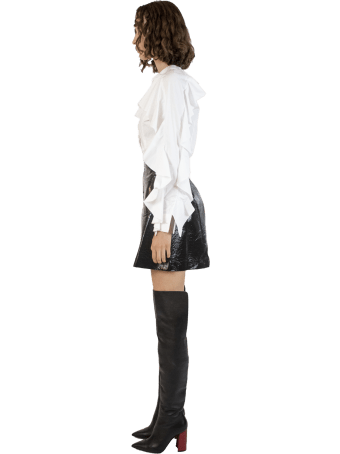 Sara Battaglia Zipped Skirt