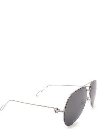 Cartier Eyewear Cartier Ct0110s Ruthenium Sunglasses