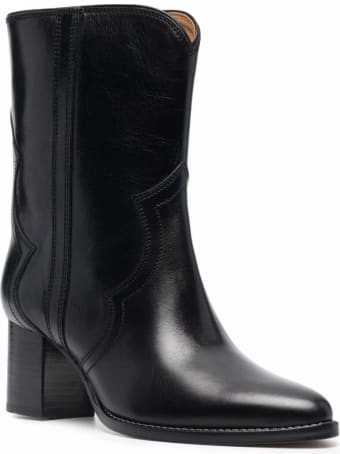 Isabel Marant Roree Black Leather Boots