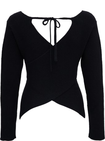Moncler Genius Black Wrap Sweater By 1952