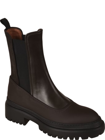 L'Autre Chose Elastic Sided Ankle Boots