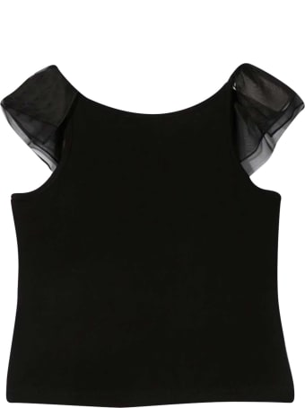 MiMiSol Black Blouse Mi Mi Sol Kids