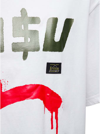 Evisu Evisu X Sfera Ebbasta Cotton T-shirt