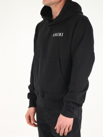 AMIRI Black Logo Hoodie