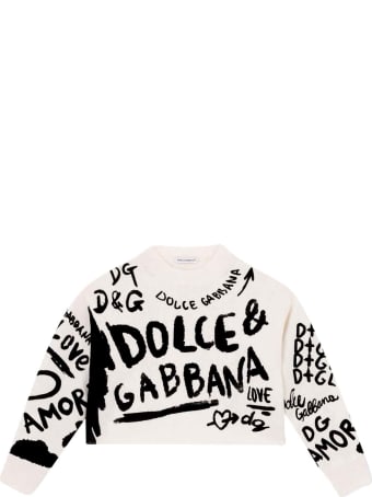 Dolce & Gabbana White Pull
