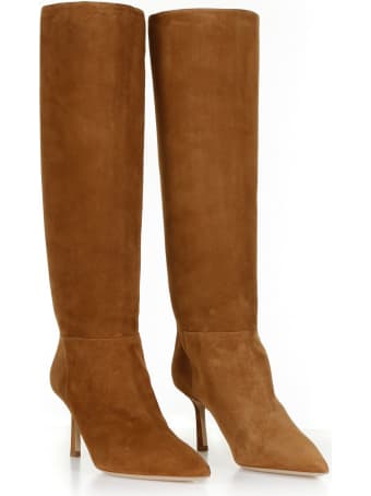 Ninalilou Suede Knee Boots