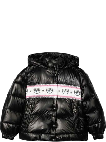 Monnalisa Black Down Jacket
