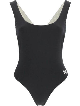 Off-White Logo Band Swimsuit