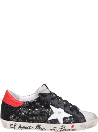 Golden Goose Super Star Sneakers With Embroidery
