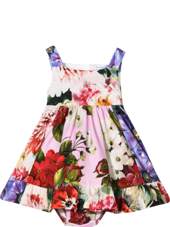 Dolce & Gabbana Newborn Floral Dress