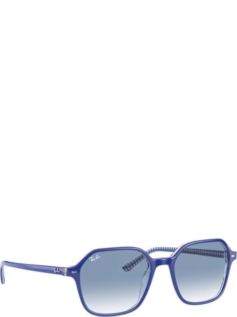 Ray-Ban Ray-ban Rb2194 Blue On Vichy Blue / White Sunglasses