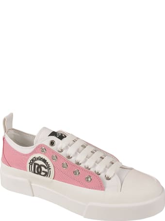 Dolce & Gabbana Logo Patched Sneakers