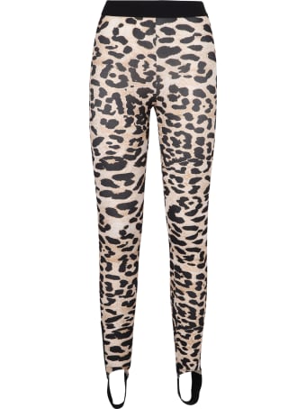 Paco Rabanne Leopard Print Leggings