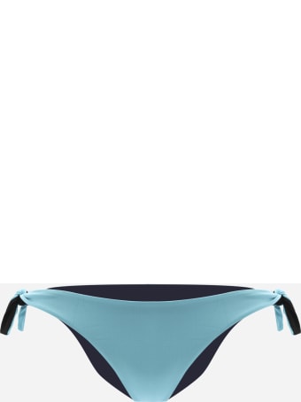 Fisico - Cristina Ferrari Two-tone Bikini Bottoms With Side Knot
