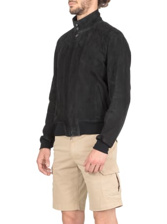 Stewart Suede Studded Jacket