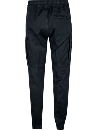 Stone Island Logo Patched Cargo Pants
