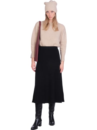 La Ploubel Knitwear In Beige Cashmere