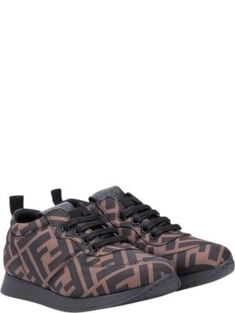 Fendi Brown Sneakers