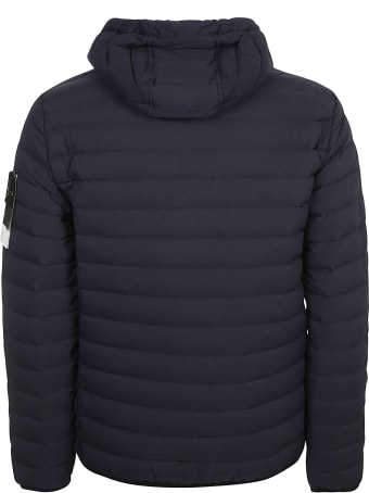 Stone Island Logo Patch Zipped Padded Jacket