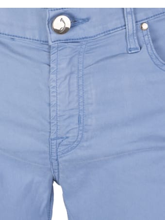 Jacob Cohen Woman Light Blue Kimberley Crop Pants