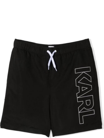 Karl Lagerfeld Kids Swimsuit With Print