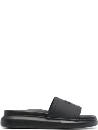 Alexander McQueen Rubber Upper And Sole Sandal Hybrid