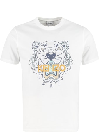 Kenzo Cotton Crew-neck T-shirt